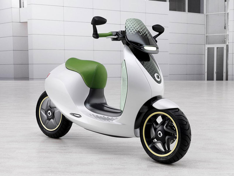 smart escooter concept